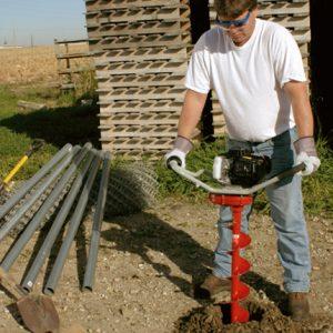 One-Man Hand-held hole digger