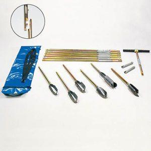 Prospecting kit for geological surveys