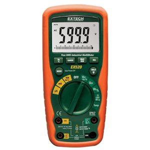 Extech EX520: Heavy Duty True RMS Industrial MultiMeter