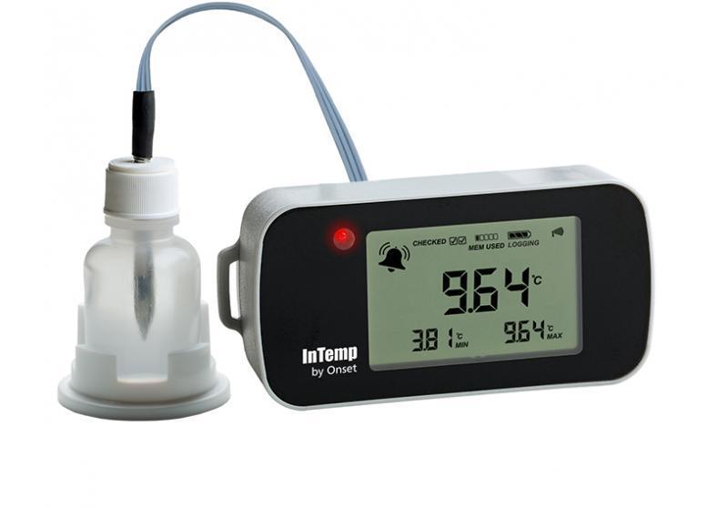 InTemp Bluetooth Low Energy 2M Temperature Probe with 30ml Glycol Bottle Data Logger (CX402-T230)