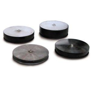 Distance pieces to adjust the vertical daylight