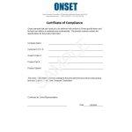 Compliance Certification