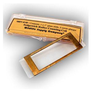 Sedgewick-Rafter Counting Cells, Brass, 1.0mL