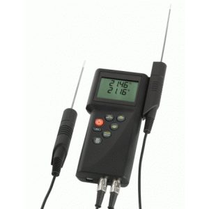 P755-LOG multi-function instrument for temperature-humidity-airflow-pressure incl. bluetooth- connection