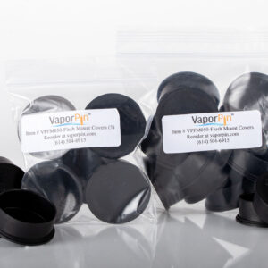 Bag of Plastic Flush Mount Covers (5 Pieces)