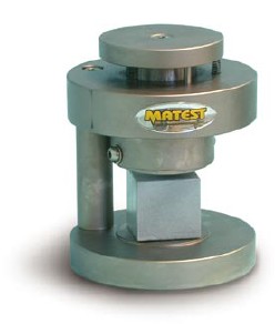 Compression device for mortar cubes 50 mm