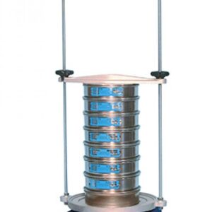 Sieve shaker motor operated