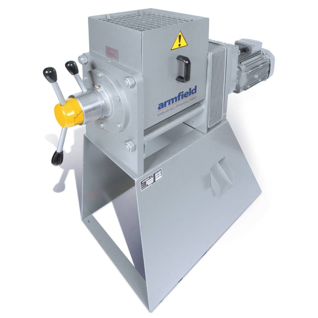 Armfield FT28 Oil Extraction Screw Press for laboratory-scale seed and nut oil pressing