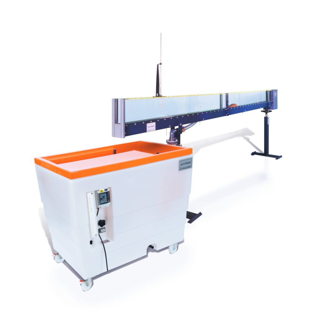 Armfield C4-MKII Multi-Purpose Teaching Flume and bench