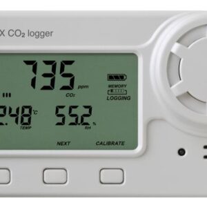 HOBO Carbon Dioxide/Temp/RH Data Logger Bluetooth-enabled logger
